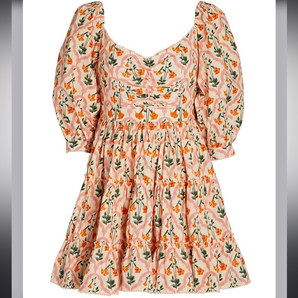 Agua by Agua Bendita Guanabana Sabanero Mini Dress